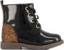 Graceland Zwarte lak veterboot - Thumbnail 1