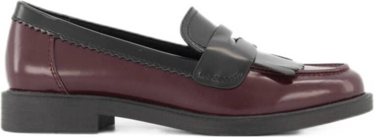 Graceland loafers bordeauxrood