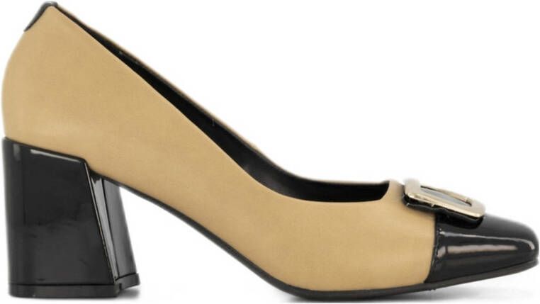 Graceland pumps beige zwart