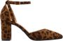 Graceland pumps met panterprint cognac - Thumbnail 1