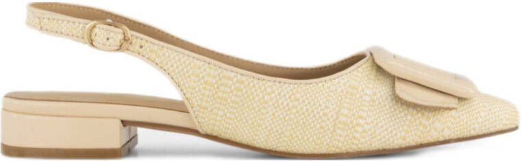 Graceland slingback loafers beige