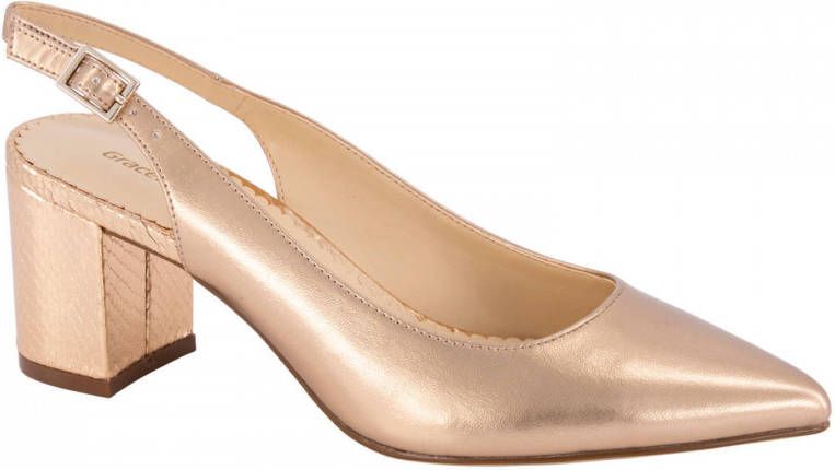 Rose discount gouden pumps