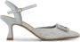 Graceland slingback pumps zilver - Thumbnail 1