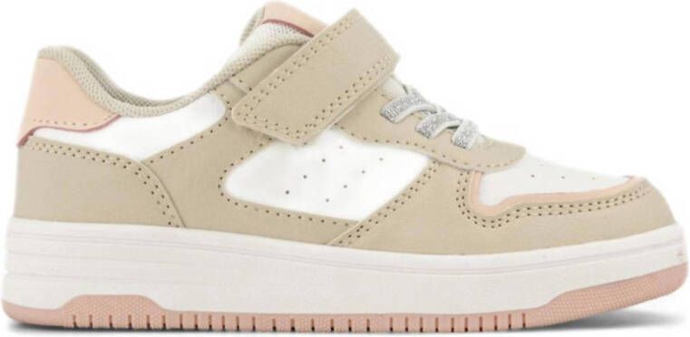 Graceland sneakers beige wit