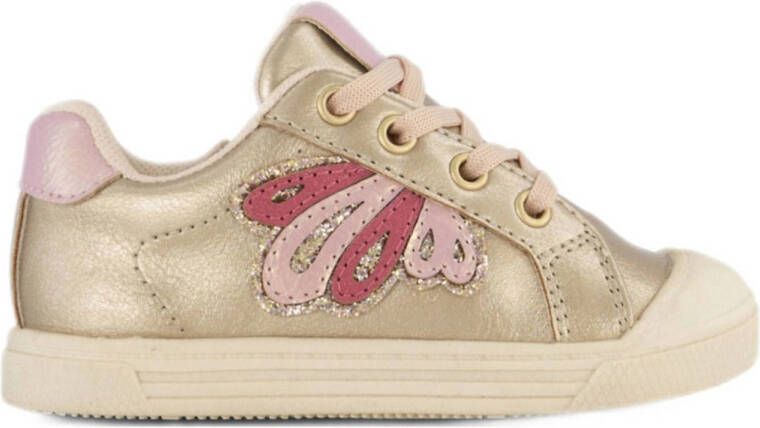 Graceland sneakers goud