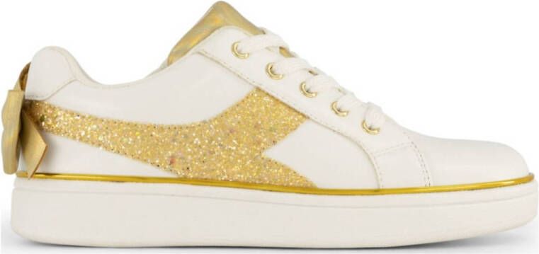 Graceland sneakers wit goud