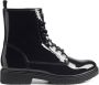 Graceland Zwarte veterboot lak - Thumbnail 1