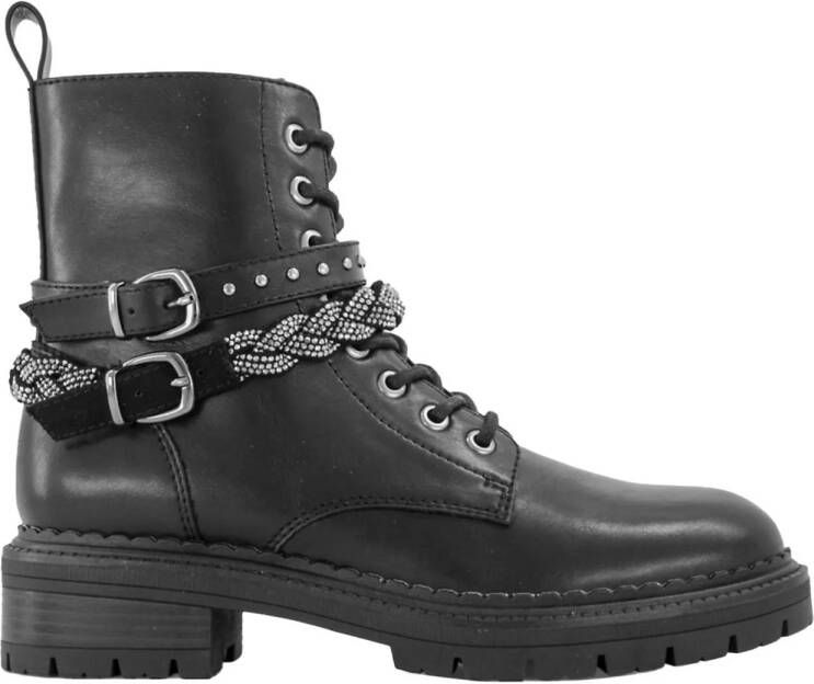 Graceland veterboots zwart