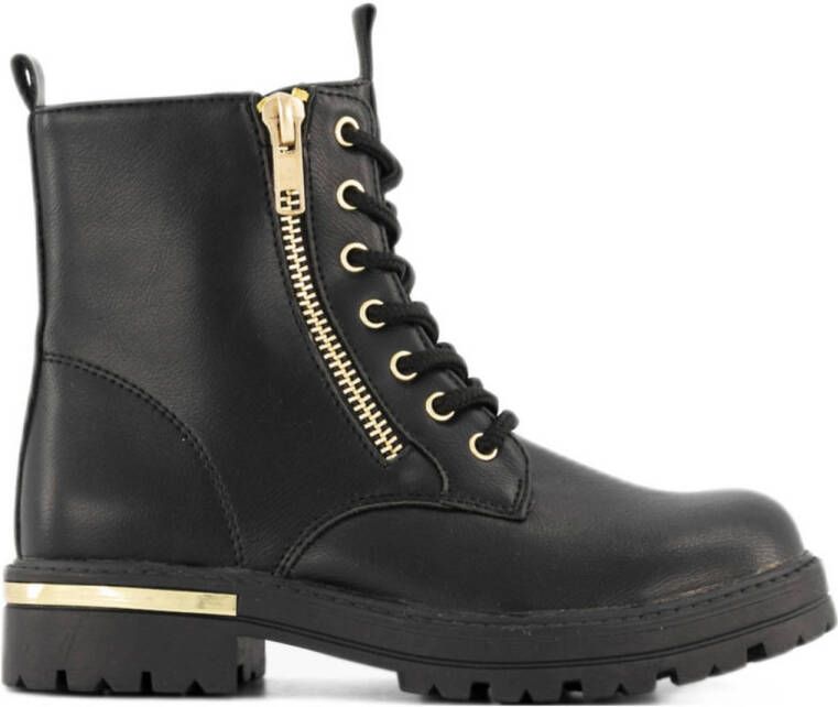 Graceland veterboots zwart