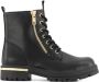 Graceland veterboots zwart - Thumbnail 1