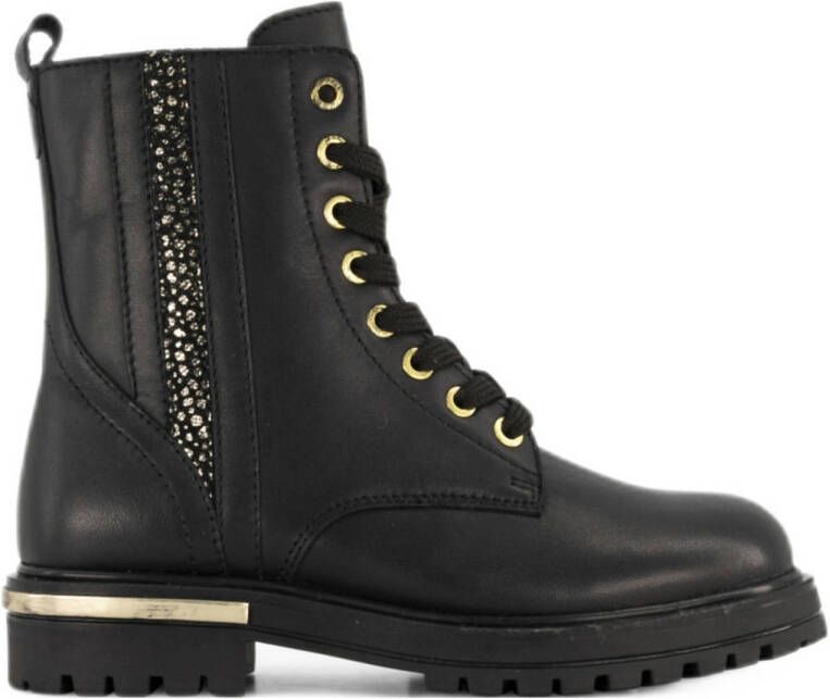 Graceland veterboots zwart