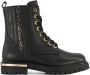 Graceland veterboots zwart - Thumbnail 1