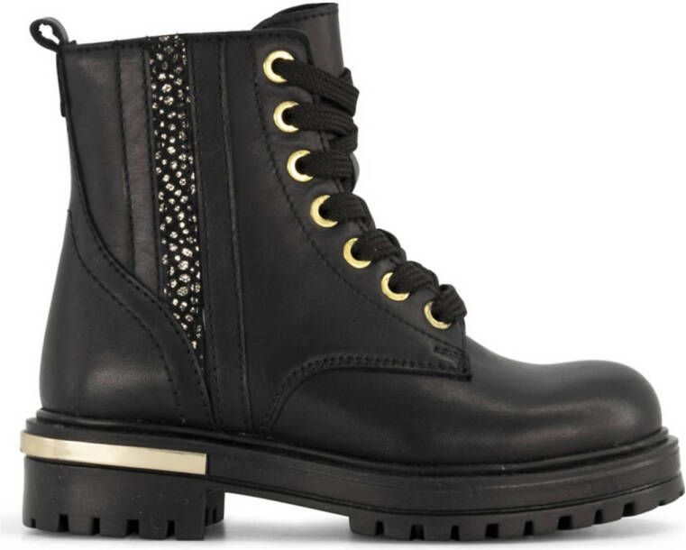 Graceland veterboots zwart