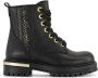 Graceland veterboots zwart - Thumbnail 1