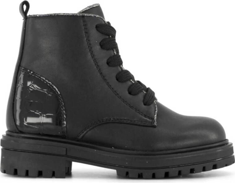 Graceland veterboots zwart