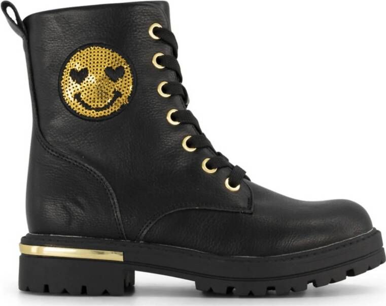 Graceland veterboots zwart