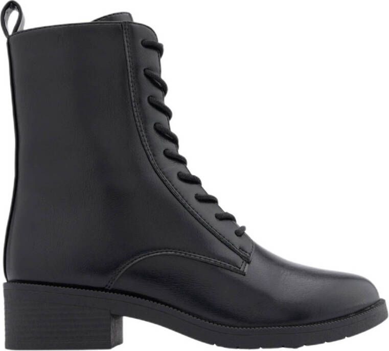 Graceland Zwarte veterboot Schoenen