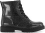 Graceland lak veterboots zwart - Thumbnail 1