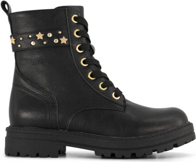 Graceland veterboots zwart