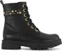 Graceland veterboots zwart - Thumbnail 1