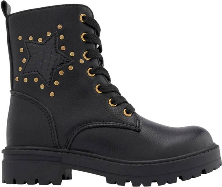 Graceland veterboots zwart