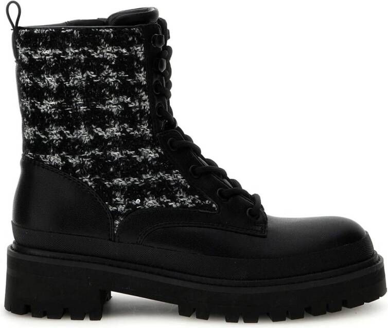 GUESS Badany veterboots zwart