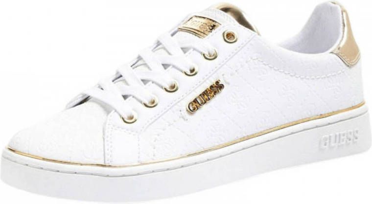 GUESS Beckie sneakers wit goud