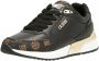 Guess Dames Sneakers Moxea Active Lady Zwart Bruin Multilogo Zwart Dames - Thumbnail 2