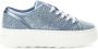 GUESS Queeny2 Dames Sneakers Blauw - Thumbnail 1