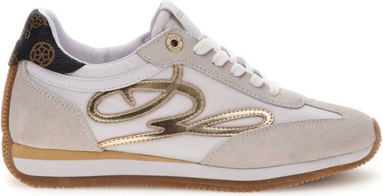 Guess Witte Casual Synthetische Sneakers White Dames