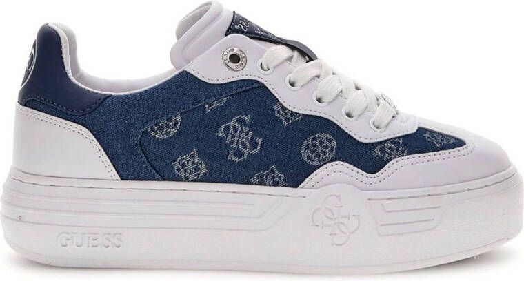 Guess Blauwe Swole2 Sneakers voor Vrouwen Blue Dames