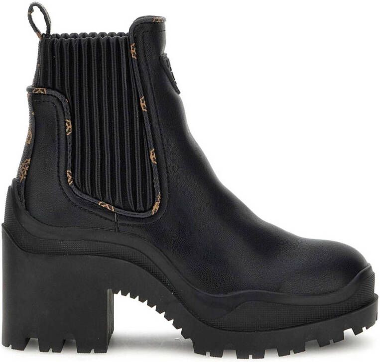 GUESS Yvette chunky chelsea boots zwart