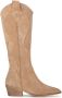 Haboob Byblos Cowboylaarzen Western Laarzen Dames Beige - Thumbnail 2