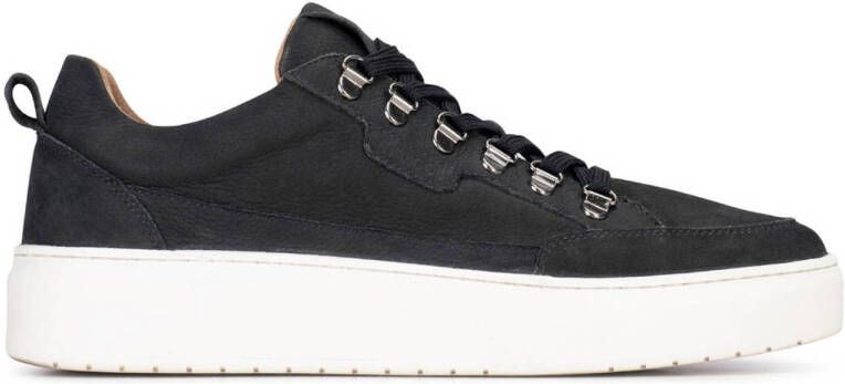 Haboob Lux Sneakers Nubuck Dames Blauw