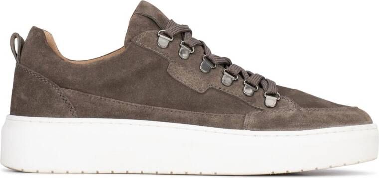 Haboob Bruine Lage Sneakers Lux Brown Heren