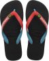 Havaianas Brasil Mix teenslippers rood blauw zwart - Thumbnail 1