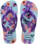 Havaianas Kids Flores Jongens Slippers Blauw - Thumbnail 1