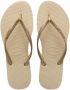 Havaianas Slim | Sand Grey Light Golde Beige Rubber Teenslippers Dames - Thumbnail 2