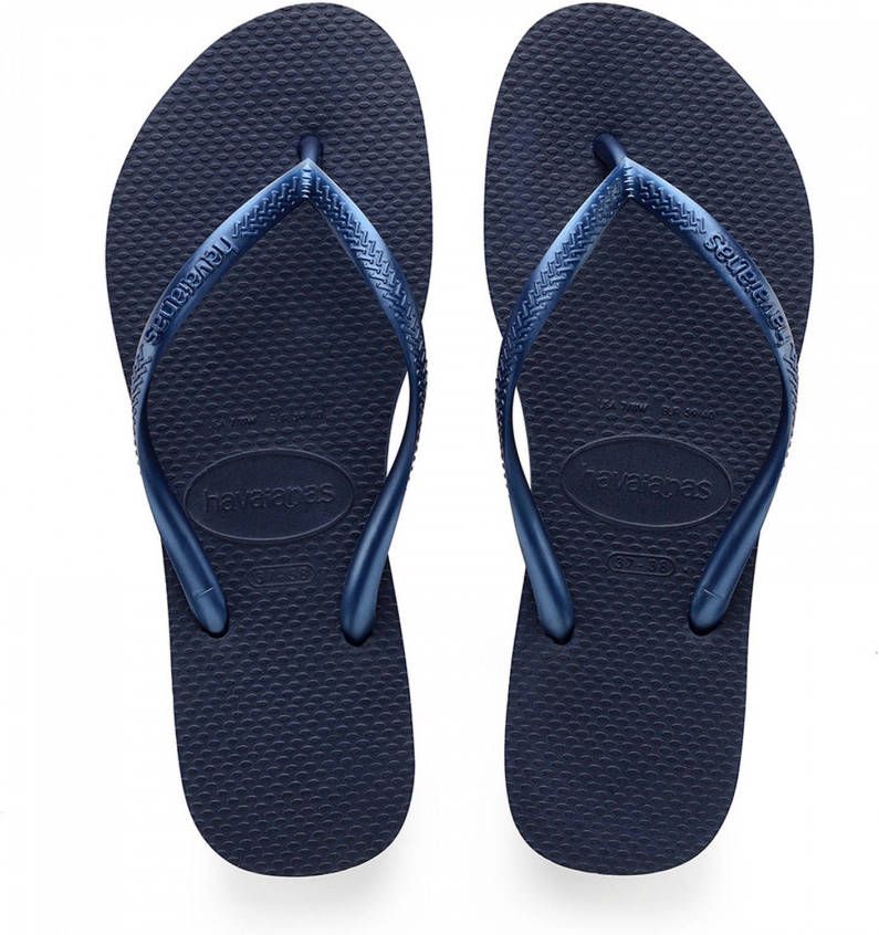 Havaianas Slim teenslippers blauw