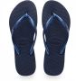 Havaianas Witte Rubberen Band Flip Flops Blue Dames - Thumbnail 2