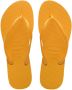 Havaianas Slim teenslippers geel - Thumbnail 1