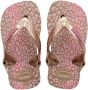 Havaianas teenslippers met hielbandje goud Rubber 25 26 - Thumbnail 1