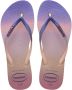 Havaianas Slim Gradient Sunset Dames Slippers Ballet Rose - Thumbnail 1