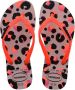 Havaianas KIDS SLIM GLITTER TRENDY Zwart Oranje Unisex Slippers - Thumbnail 1