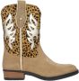 Hip H1700 suède cowboylaarzen beige Meisjes Suede Meerkleurig 39 Sneakers - Thumbnail 1