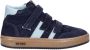 Hip suède sneakers donkerblauw - Thumbnail 1