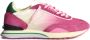 THE HOFF BRAND Lage Sneakers Dames Flame Maat: 36 Materiaal: Suède Kleur: Roze - Thumbnail 1