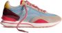 Hoff Blauwe Nylon Sneakers met Suède Details Multicolor Dames - Thumbnail 1