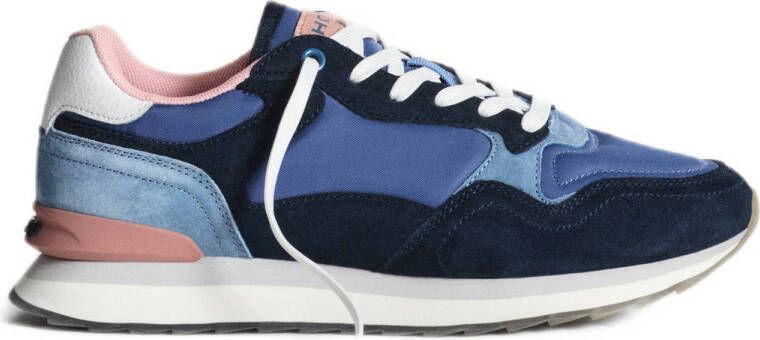 THE HOFF BRAND Lage Sneakers Dames Cork Maat: 40 Materiaal: Suède Kleur: Blauw