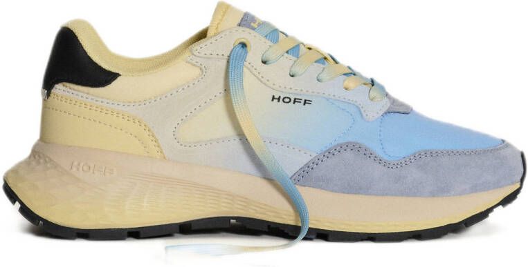 THE HOFF BRAND Lage Sneakers Dames Cartagena Maat: 39 Materiaal: Suède Kleur: Geel